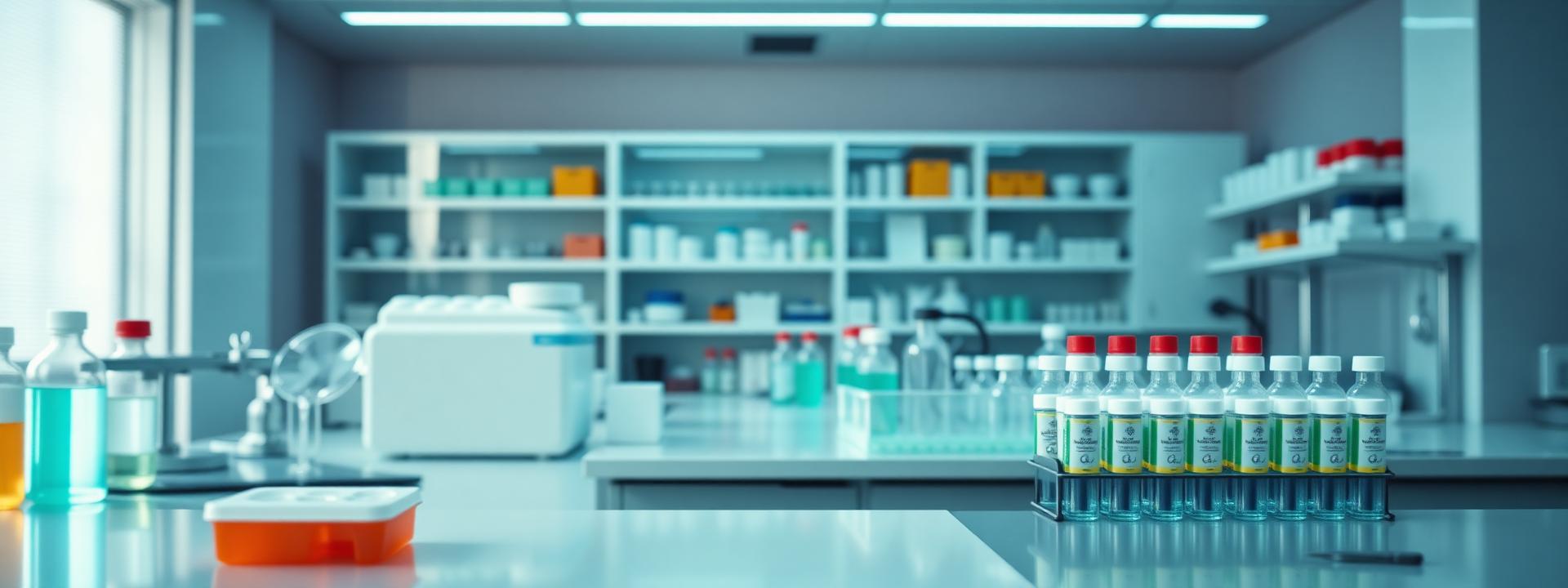 Laboratory inventory management banner